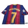 Photo4: FC Barcelona 2020-2021 Home Shirt #7 Griezmann La Liga Patch/Badge (4)