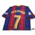 Photo4: FC Barcelona 2020-2021 Home Shirt #7 Griezmann La Liga Patch/Badge