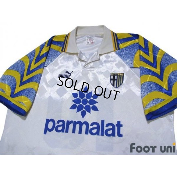 Photo3: Parma 1995-1996 Home Shirt #10 Gianfranco Zola