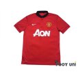 Photo1: Manchester United 2013-2014 Home Shirt (1)