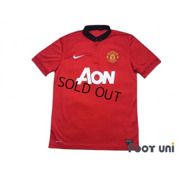 Photo1: Manchester United 2013-2014 Home Shirt