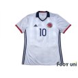 Photo1: Colombia 2016 Home Shirt #10 James Rodriguez w/tags (1)