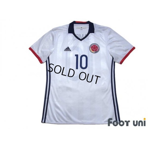 Photo1: Colombia 2016 Home Shirt #10 James Rodriguez w/tags