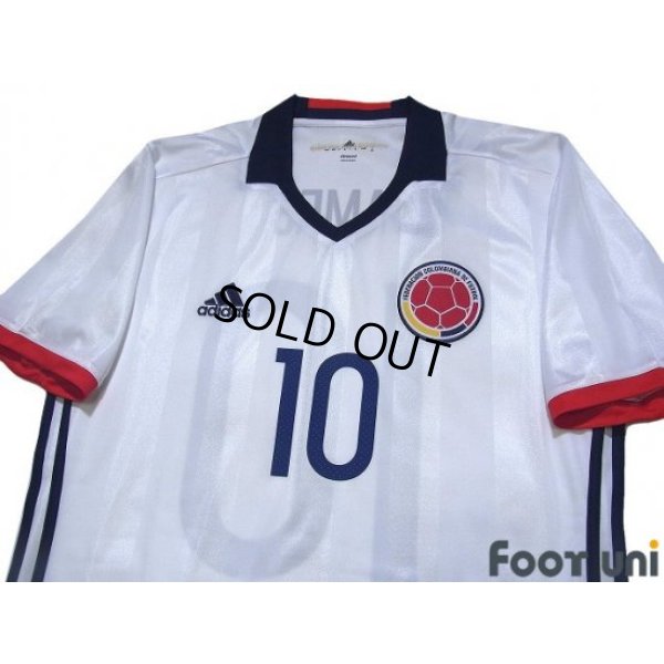 Photo3: Colombia 2016 Home Shirt #10 James Rodriguez w/tags