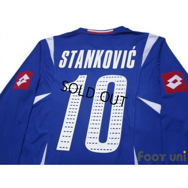 Photo4: Serbia Montenegro 2006 Home Long Sleeve Shirt #10 Stanković w/tags