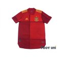 Photo1: Spain Euro 2020 Home Authentic Shirt (1)