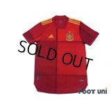Spain Euro 2020 Home Authentic Shirt