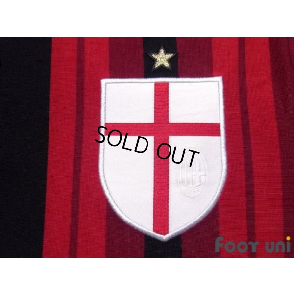 Photo6: AC Milan 2014-2015 Home Shirt #10 Keisuke Honda