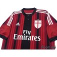 Photo3: AC Milan 2014-2015 Home Shirt #10 Keisuke Honda