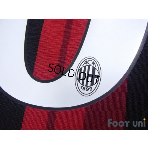 Photo7: AC Milan 2014-2015 Home Shirt #10 Keisuke Honda