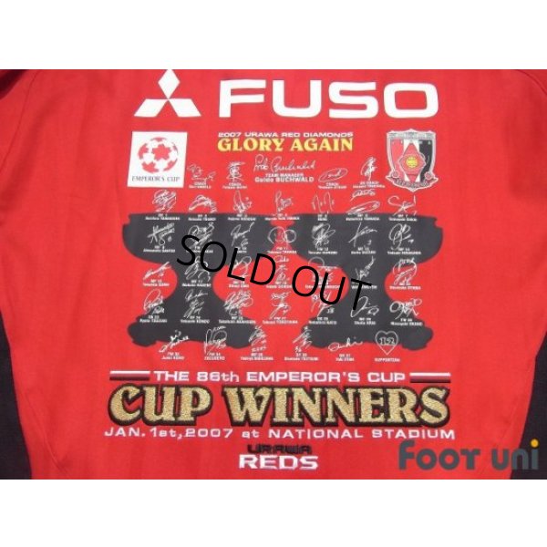 Photo6: Urawa Reds 2006 Home Long Sleeve Shirt Emperor's Cup victory commemorative model w/tags