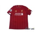 Photo1: Liverpool 2019-2020 Home Shirt #18 Takumi Minamino Premier League Patch/Badge (1)