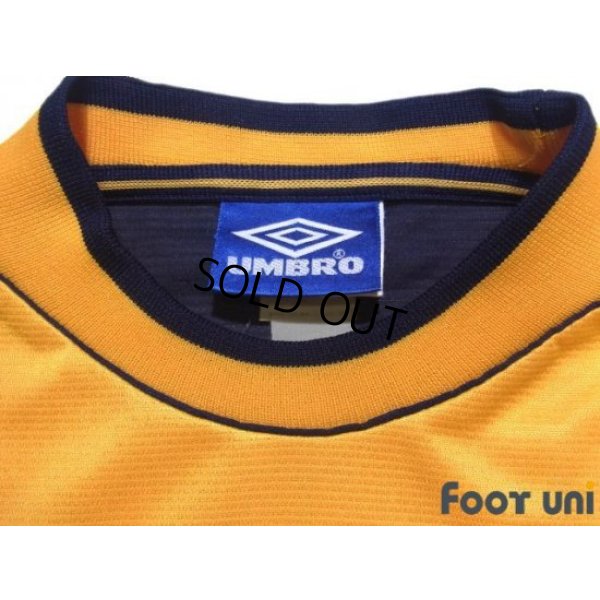 Photo5: England Euro 2000 GK Long Sleeve Shirt #1 David Seaman