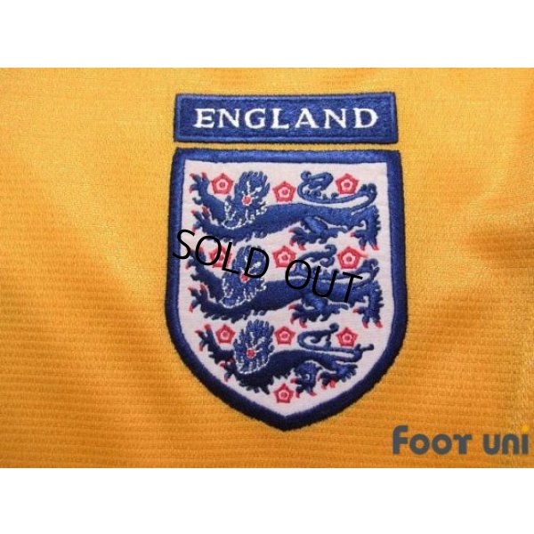Photo6: England Euro 2000 GK Long Sleeve Shirt #1 David Seaman