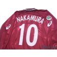 Photo4: Reggina 2002-2003 Home Long Sleeve Shirt #10 Shunsuke Nakamura Lega Calcio Patch/Badge