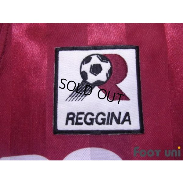 Photo6: Reggina 2002-2003 Home Long Sleeve Shirt #10 Shunsuke Nakamura Lega Calcio Patch/Badge