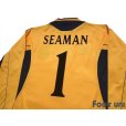Photo4: England Euro 2000 GK Long Sleeve Shirt #1 David Seaman