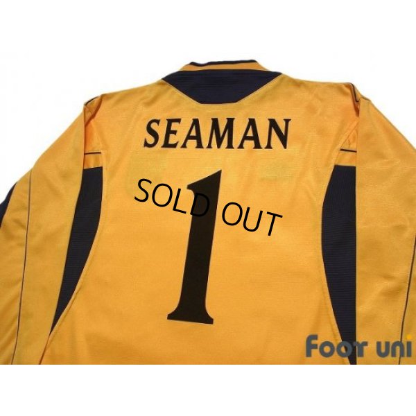 Photo4: England Euro 2000 GK Long Sleeve Shirt #1 David Seaman