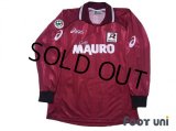 Reggina 2002-2003 Home Long Sleeve Shirt #10 Shunsuke Nakamura Lega Calcio Patch/Badge