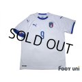 Italy 2018 Away Shirt #9 Andrea Belotti
