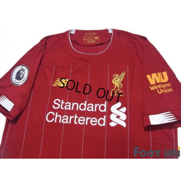 Photo3: Liverpool 2019-2020 Home Shirt #18 Takumi Minamino Premier League Patch/Badge