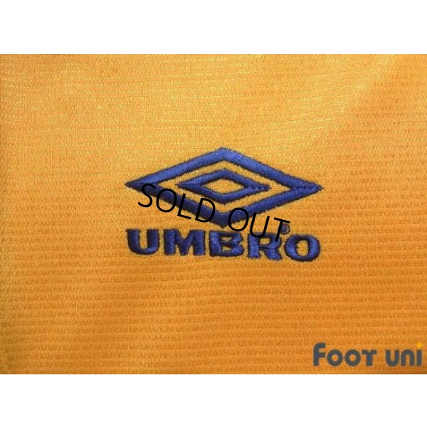 Photo7: England Euro 2000 GK Long Sleeve Shirt #1 David Seaman