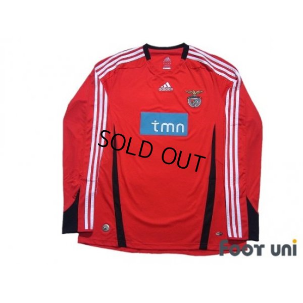 Photo1: Benfica 2008-2009 Home Long Sleeve Shirt w/tags