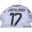 Photo4: Real Madrid 2008-2009 Home Shirt #17 Van Nistelrooy LFP Patch/Badge