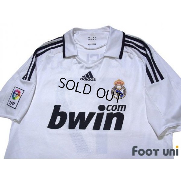 Photo3: Real Madrid 2008-2009 Home Shirt #17 Van Nistelrooy LFP Patch/Badge