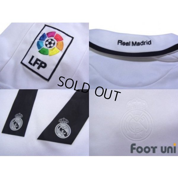 Photo8: Real Madrid 2008-2009 Home Shirt #17 Van Nistelrooy LFP Patch/Badge