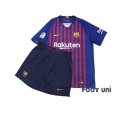 Photo1: FC Barcelona 2018-2019 Home Shirt and Shorts Set #10 Messi La Liga Patch/Badge (1)