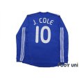 Photo2: Chelsea 2009-2010 Home Long Sleeve Shirt #10 Joe Cole (2)