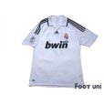 Photo1: Real Madrid 2008-2009 Home Shirt #17 Van Nistelrooy LFP Patch/Badge (1)