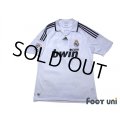 Real Madrid 2008-2009 Home Shirt #17 Van Nistelrooy LFP Patch/Badge
