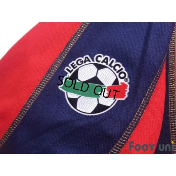 Photo7: Cagliari 2003-2004 Home Shirt #10 Zola Lega Calcio Patch/Badge w/tags