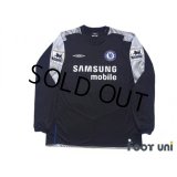 Chelsea 2005-2006 3rd Long Sleeve Shirt #22 Guojohnsen Champions 2004-2005 BARCLAYS PREMIERSHIP Patch/Badge