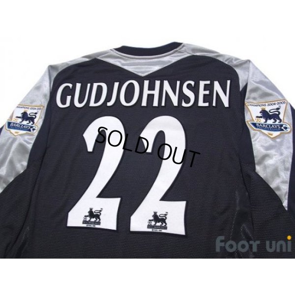 Photo4: Chelsea 2005-2006 3rd Long Sleeve Shirt #22 Guojohnsen Champions 2004-2005 BARCLAYS PREMIERSHIP Patch/Badge