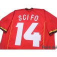 Photo4: Belgium 1998 Home Shirt #14 Vincenzo Scifo