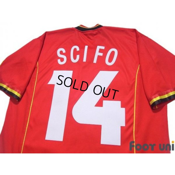Photo4: Belgium 1998 Home Shirt #14 Vincenzo Scifo