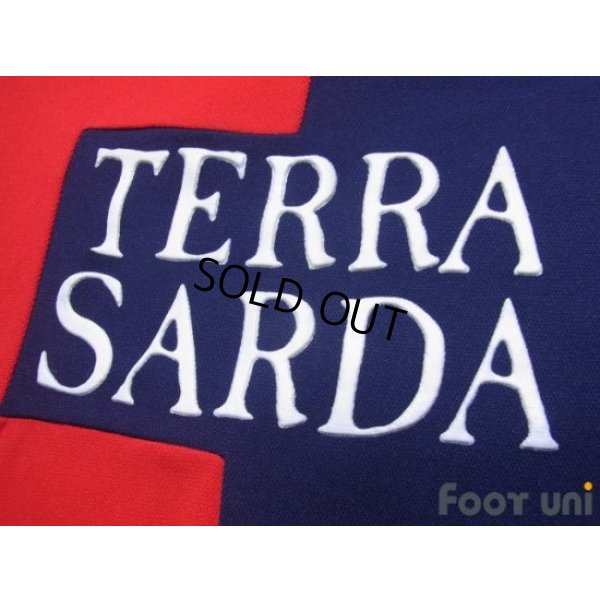 Photo8: Cagliari 2003-2004 Home Shirt #10 Zola Lega Calcio Patch/Badge w/tags