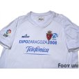 Photo3: Real Zaragoza 2007-2008 Home 75th anniversary Shirt