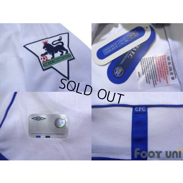 Photo8: Chelsea 2001-2003 Away Shirt #25 Zola The F.A. Premier League Patch/Badge w/tags