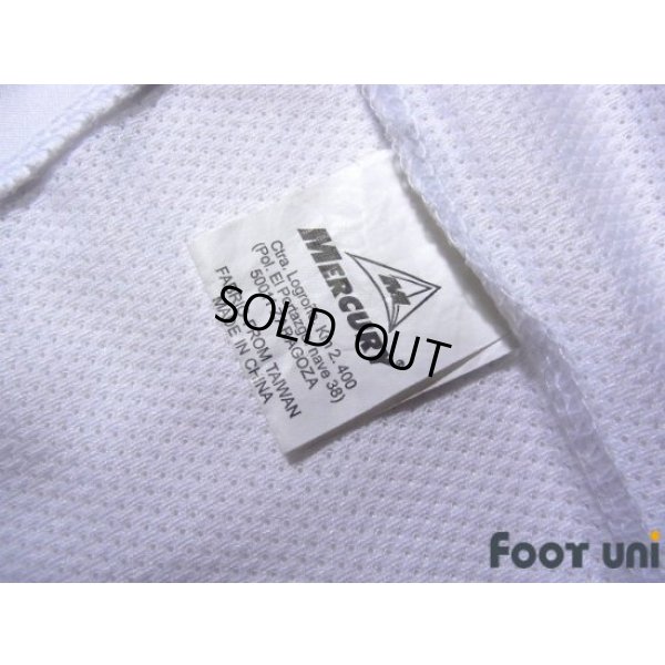 Photo8: Real Zaragoza 2007-2008 Home 75th anniversary Shirt