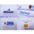 Photo7: Real Zaragoza 2007-2008 Home 75th anniversary Shirt