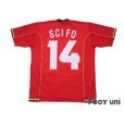 Photo2: Belgium 1998 Home Shirt #14 Vincenzo Scifo (2)