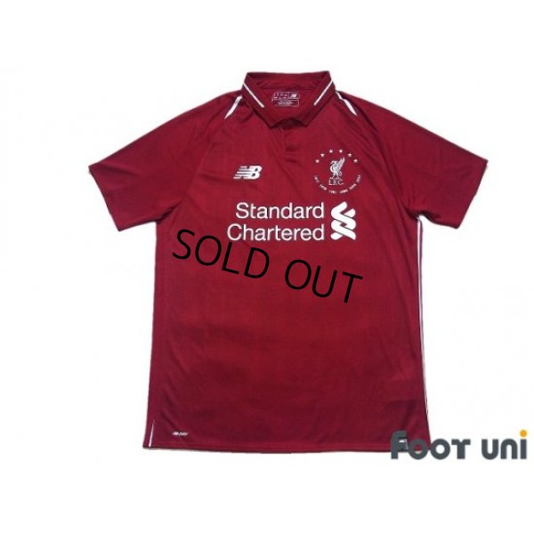 Photo1: Liverpool 2018-2019 Home Shirt CL Victory Commemorative Model w/tags