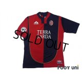 Cagliari 2004-2005 Home Shirt #10 Zola Lega Calcio Patch/Badge w/tags