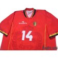 Photo3: Belgium 1998 Home Shirt #14 Vincenzo Scifo