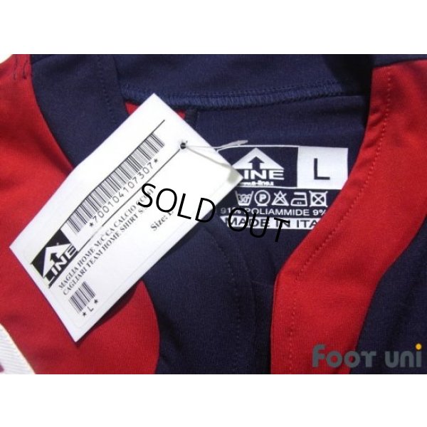 Photo5: Cagliari 2004-2005 Home Shirt #10 Zola Lega Calcio Patch/Badge w/tags