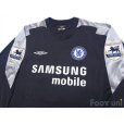 Photo3: Chelsea 2005-2006 3rd Long Sleeve Shirt #22 Guojohnsen Champions 2004-2005 BARCLAYS PREMIERSHIP Patch/Badge